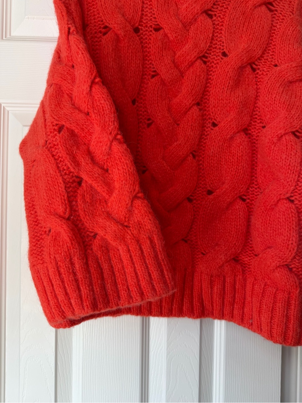 NWOT Free People Clementine SoftSpun Cable Knit Pullover - Picture 4 of 7